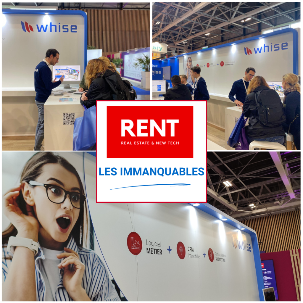 Stand WHISE au salon RENT Paris 2024